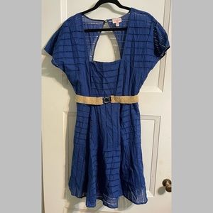 Blue Plenty by Tracy Reese Dress with Belt